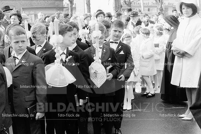 1967 Weißer Sonntag Kommunion in Sinzig St. Peter: WSSNKMSNSTPT-010070