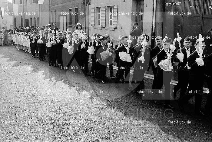 1965 Kinderkommunion Weißer Sonntag in Sinzig: KNWSSNSN-010143