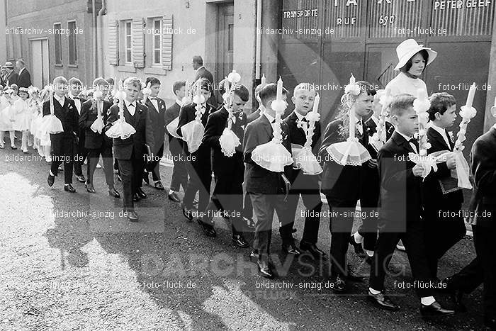 1965 Kinderkommunion Weißer Sonntag in Sinzig: KNWSSNSN-010147
