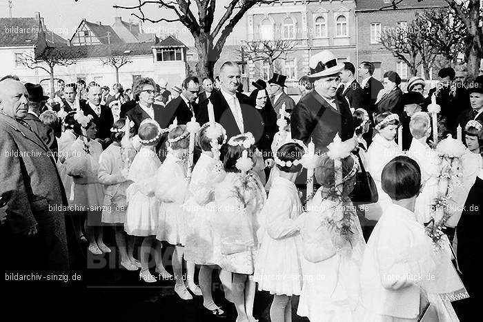 1965 Kinderkommunion Weißer Sonntag in Sinzig: KNWSSNSN-010164