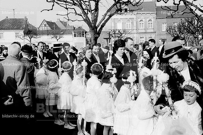 1965 Kinderkommunion Weißer Sonntag in Sinzig: KNWSSNSN-010167
