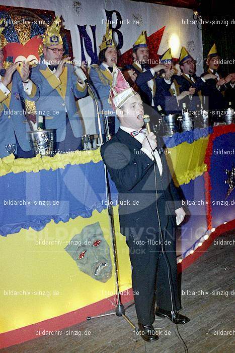 1974 Prinzenproklamation im Helenensaal Sinzig: PRHLSN-012500