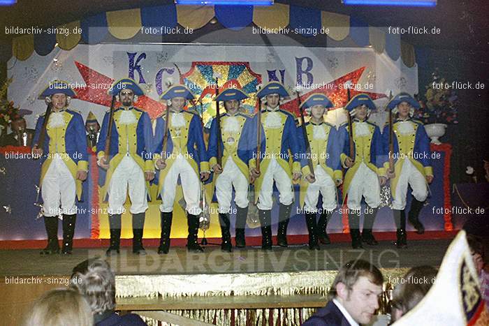 1974 Prinzenproklamation im Helenensaal Sinzig: PRHLSN-012516