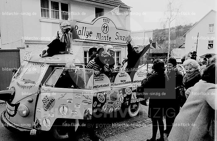 1972 Karnevalsumzug - Veilchendienstag in Sinzig: KRVLSN-013435