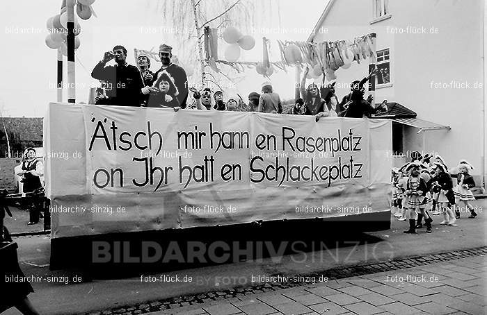 1972 Karnevalsumzug - Veilchendienstag in Sinzig: KRVLSN-013443