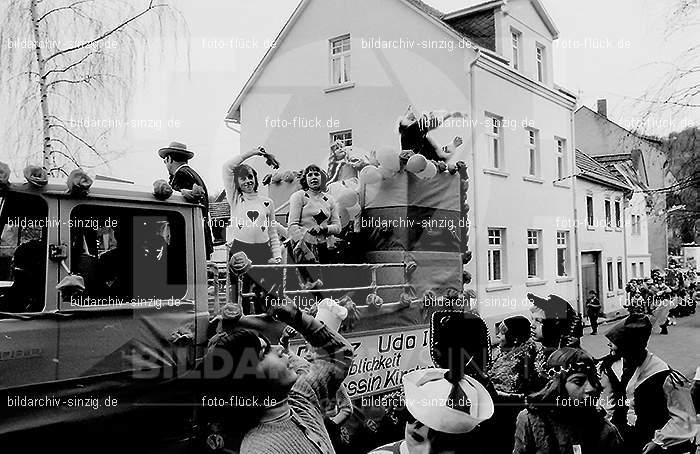 1972 Karnevalsumzug - Veilchendienstag in Sinzig: KRVLSN-013444