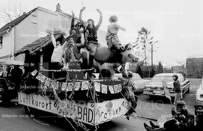 1972 Karnevalsumzug - Veilchendienstag in Sinzig: KRVLSN-013453