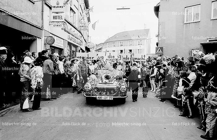 1972 Karnevalsumzug - Veilchendienstag in Sinzig: KRVLSN-013467