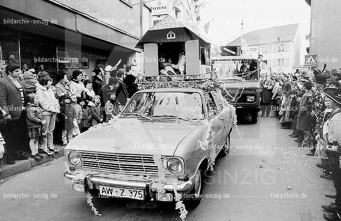 1972 Karnevalsumzug - Veilchendienstag in Sinzig: KRVLSN-013478