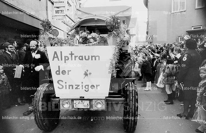 1972 Karnevalsumzug - Veilchendienstag in Sinzig: KRVLSN-013510