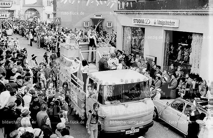 1972 Karnevalsumzug - Veilchendienstag in Sinzig: KRVLSN-013539