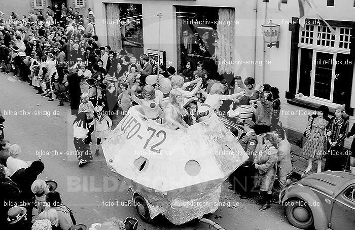 1972 Karnevalsumzug - Veilchendienstag in Sinzig: KRVLSN-013554