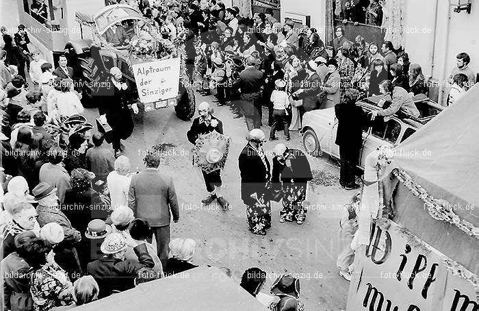 1972 Karnevalsumzug - Veilchendienstag in Sinzig: KRVLSN-013558