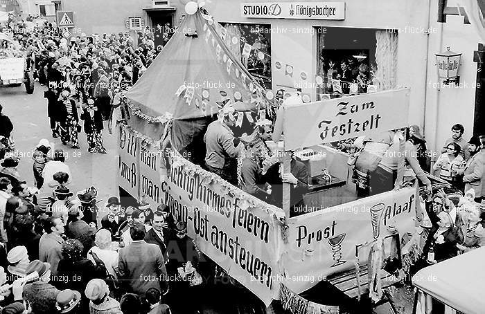 1972 Karnevalsumzug - Veilchendienstag in Sinzig: KRVLSN-013559