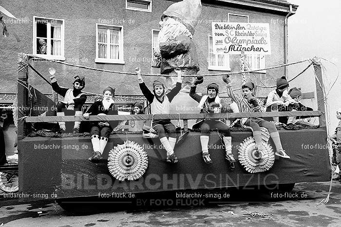 1971 Karnevalsumzug - Veilchendienstag in Sinzig: KRVLSN-014413