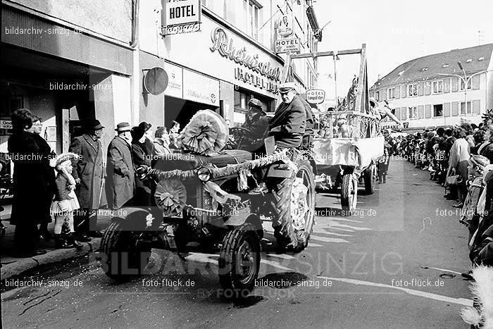 1971 Karnevalsumzug - Veilchendienstag in Sinzig: KRVLSN-014429