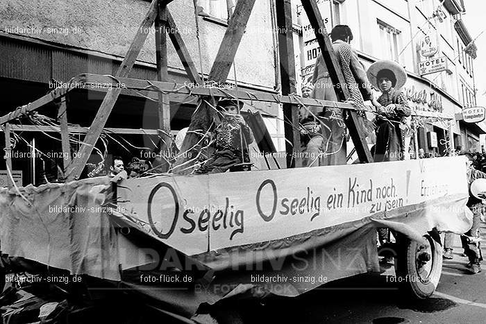 1971 Karnevalsumzug - Veilchendienstag in Sinzig: KRVLSN-014430