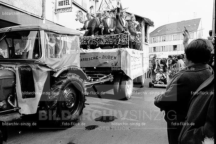 1971 Karnevalsumzug - Veilchendienstag in Sinzig: KRVLSN-014445