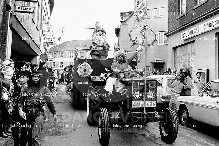1971 Karnevalsumzug - Veilchendienstag in Sinzig: KRVLSN-014480