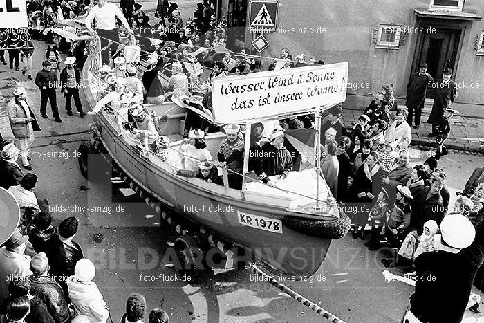 1971 Karnevalsumzug - Veilchendienstag in Sinzig: KRVLSN-014509