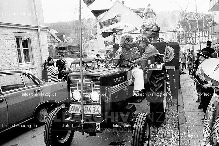 1971 Karnevalsumzug - Veilchendienstag in Sinzig: KRVLSN-014520