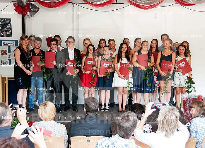 Schulabschluss Barbarossa Schule – Realschule Plus – Sinzig 17.07.2015: SCBRSCRLPLSN-001497