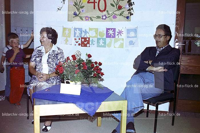 1977 40- jähriges Jubiläum von Tante Käthe im Kath. Kindergarten St. Peter Sinzig: JHJBTNKTKTKNSTPTSN-016049