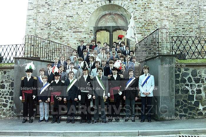 Junggesellenverein "St.Georg" e.V. Löhndorf 5.4.1983: JNSTGRLH-016131