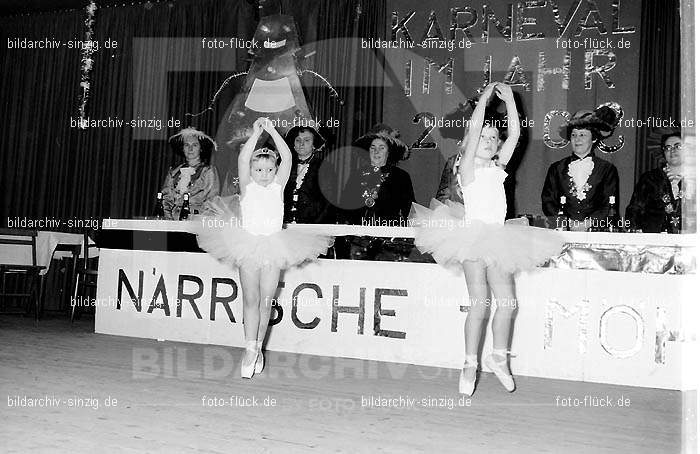 Stadtmaure - Möhnesitzung im Helenensaal 1970: STMHHL-002998