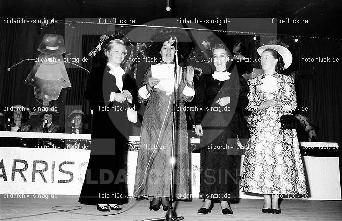 Stadtmaure - Möhnesitzung im Helenensaal 1970: STMHHL-003076