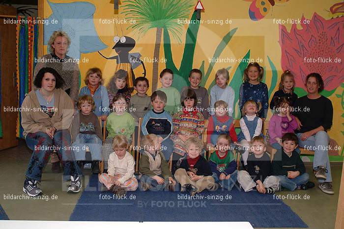 Kindergarten Königsfeld "Flohkiste" 2003 Gruppenfotos: KNKNFLGR-004183