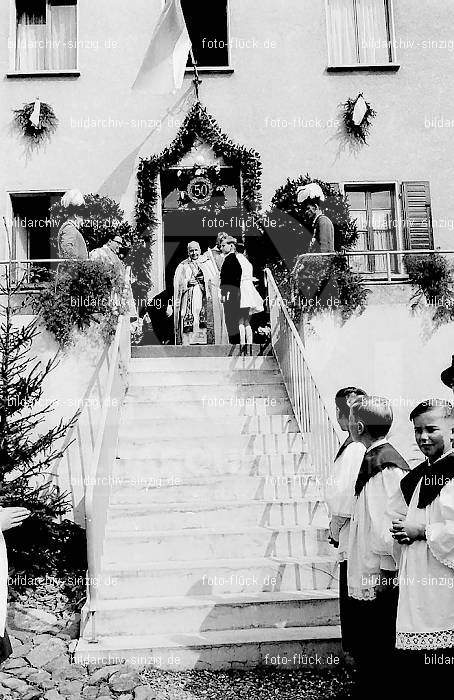 50 Jähriges Priester-Jubiläum -Pastor Pütz - Franken 1968: JHPRJBPSPTFR-004220