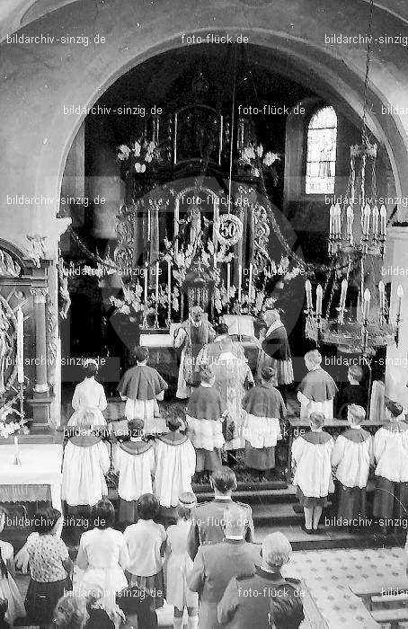 50 Jähriges Priester-Jubiläum -Pastor Pütz - Franken 1968: JHPRJBPSPTFR-004233
