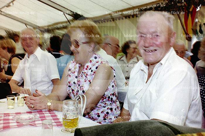 1978 Kirmes - Dienstag im Zelt Sinzig Jahnstraße: KRDNZLSNJH-006950