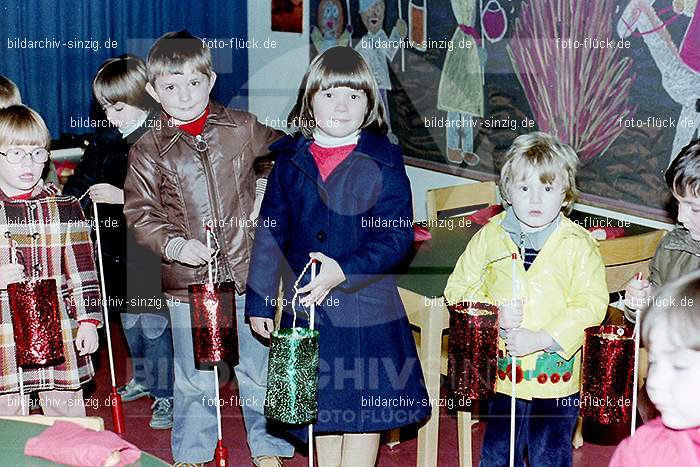 1979 St. Martin Feier im Kath. Kindergarten St. Peter Sinzig: STMRFRKTKNSTPTSN-007324