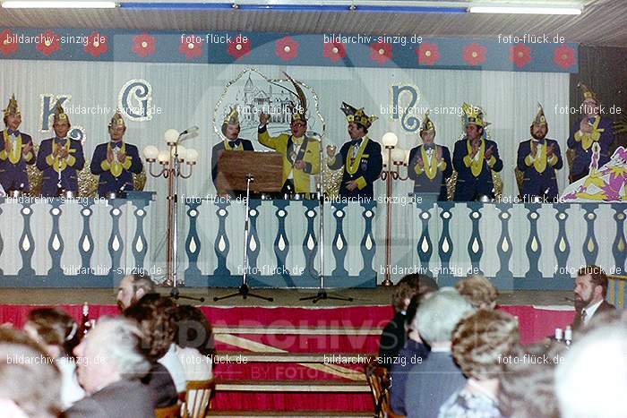 1980 Karnevals-Sitzung im Helenensaal Sinzig: KRSTHLSN-007505
