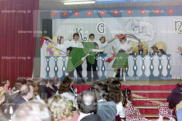 1980 Karnevals-Sitzung im Helenensaal Sinzig: KRSTHLSN-007626