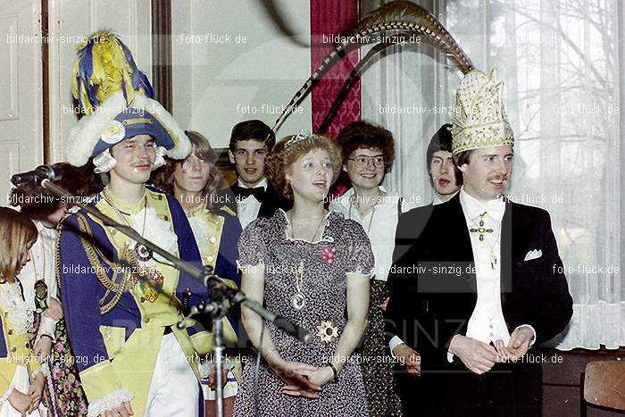 1980 Rosenmontag Prinzenfrühstück im Schloß Sinzig: RSPRSCSN-007954