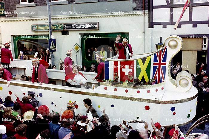 1980 Karnevals Umzug Veilchen Dienstag Sinzig: KRMZVLDNSN-008157