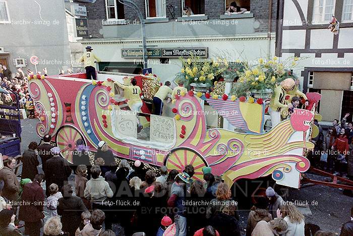 1980 Karnevals Umzug Veilchen Dienstag Sinzig: KRMZVLDNSN-008165