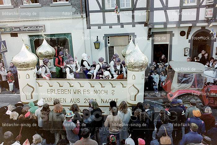 1980 Karnevals Umzug Veilchen Dienstag Sinzig: KRMZVLDNSN-008169