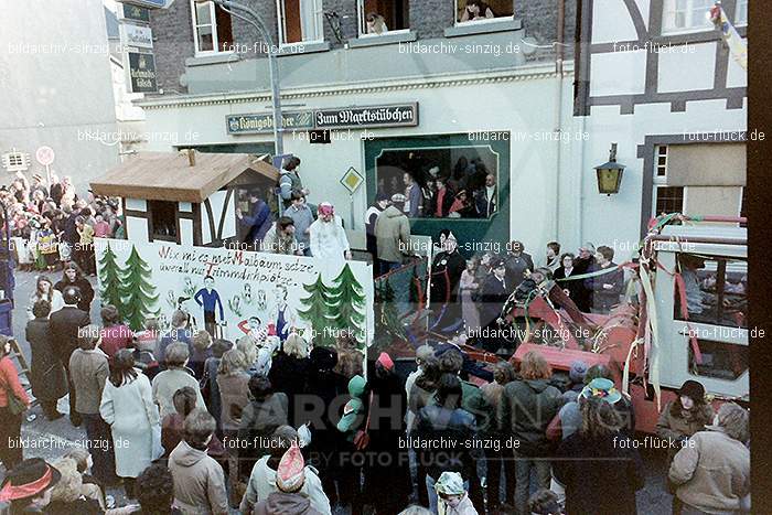 1980 Karnevals Umzug Veilchen Dienstag Sinzig: KRMZVLDNSN-008185