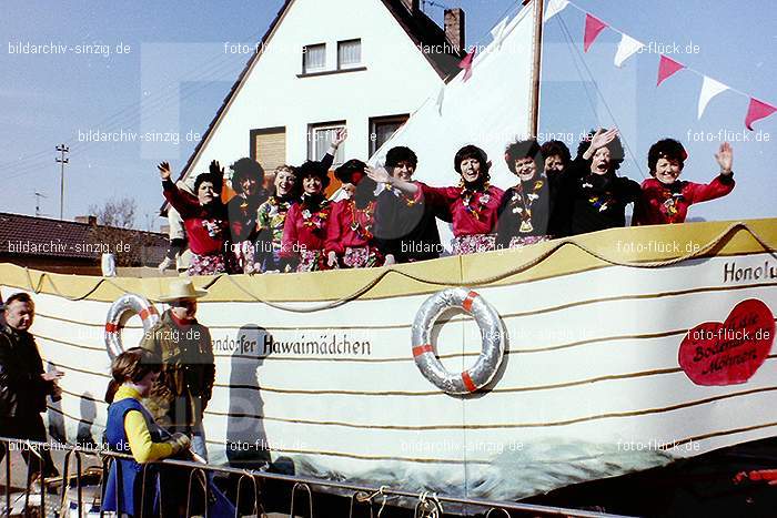 1979 Karnevalsumzug - Veilchendienstag in Sinzig: KRVLSN-009005