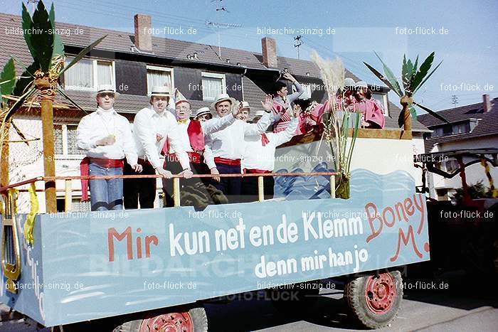 1979 Karnevalsumzug - Veilchendienstag in Sinzig: KRVLSN-009008