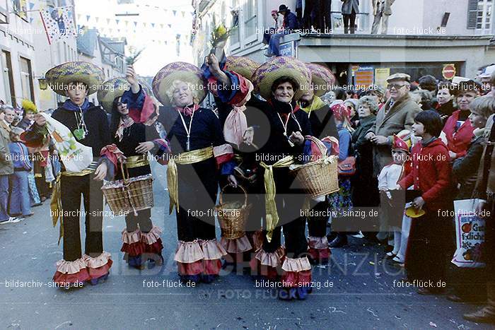 1979 Karnevalsumzug - Veilchendienstag in Sinzig: KRVLSN-009078