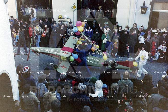 1979 Karnevalsumzug - Veilchendienstag in Sinzig: KRVLSN-009310