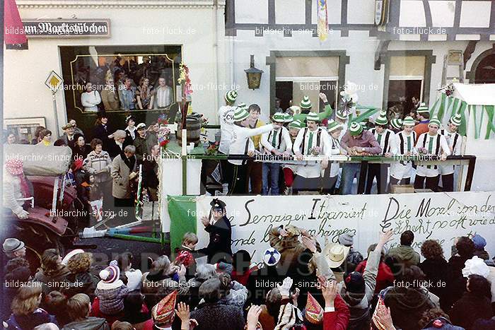 1979 Karnevalsumzug - Veilchendienstag in Sinzig: KRVLSN-009386