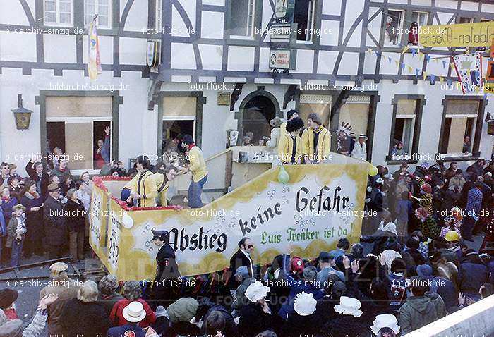 1979 Karnevalsumzug - Veilchendienstag in Sinzig: KRVLSN-009393