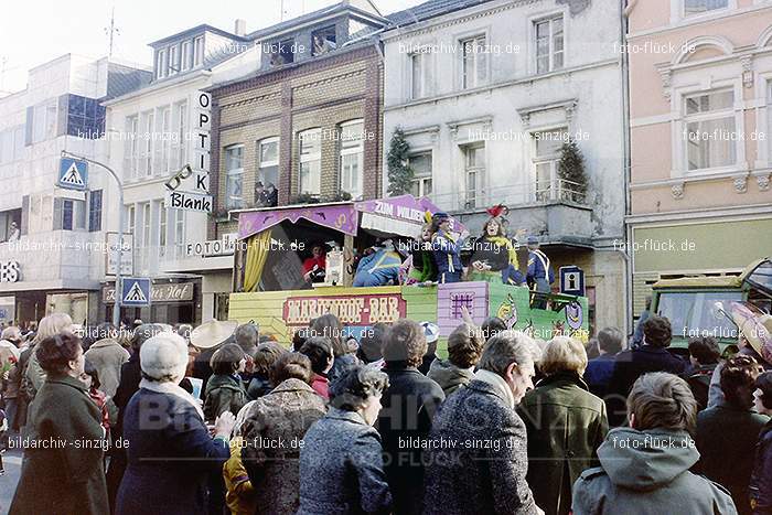1979 Karnevalsumzug - Veilchendienstag in Sinzig: KRVLSN-009433