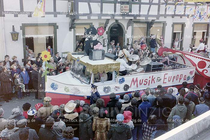 1979 Karnevalsumzug - Veilchendienstag in Sinzig: KRVLSN-009445
